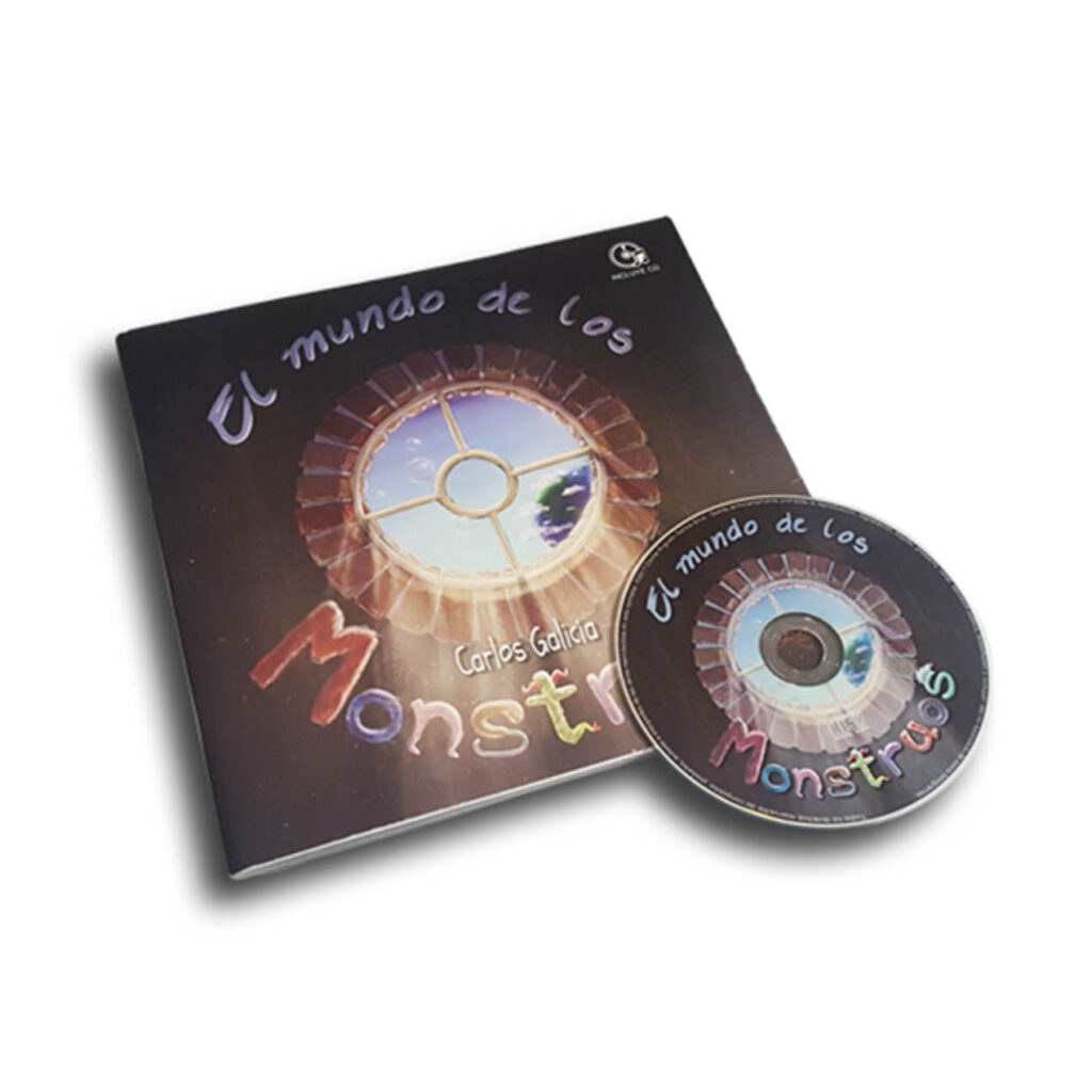 Libro y disco El Mundo de los Monstruos